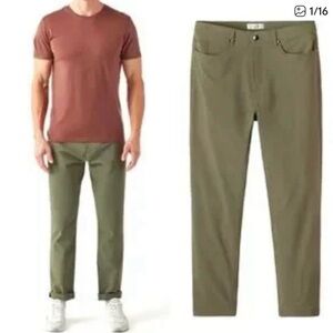 Olivers Passage Pants Olive Green Size 33 Nylon Minimal Performance Commuter